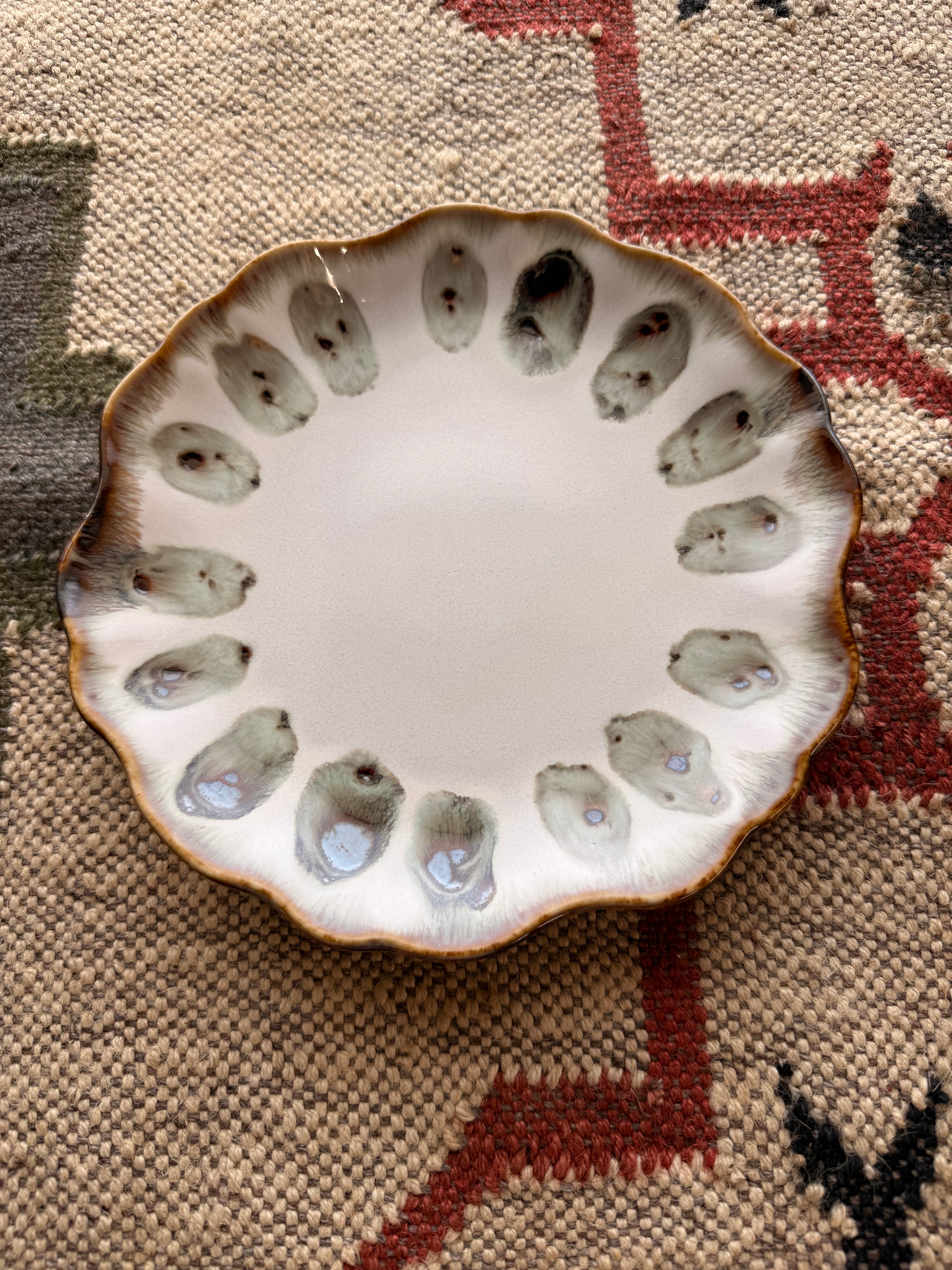 Blue Pheasant Amoria Salad/Dessert Plate
