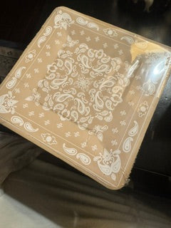 Tan bandana Paper Plates
