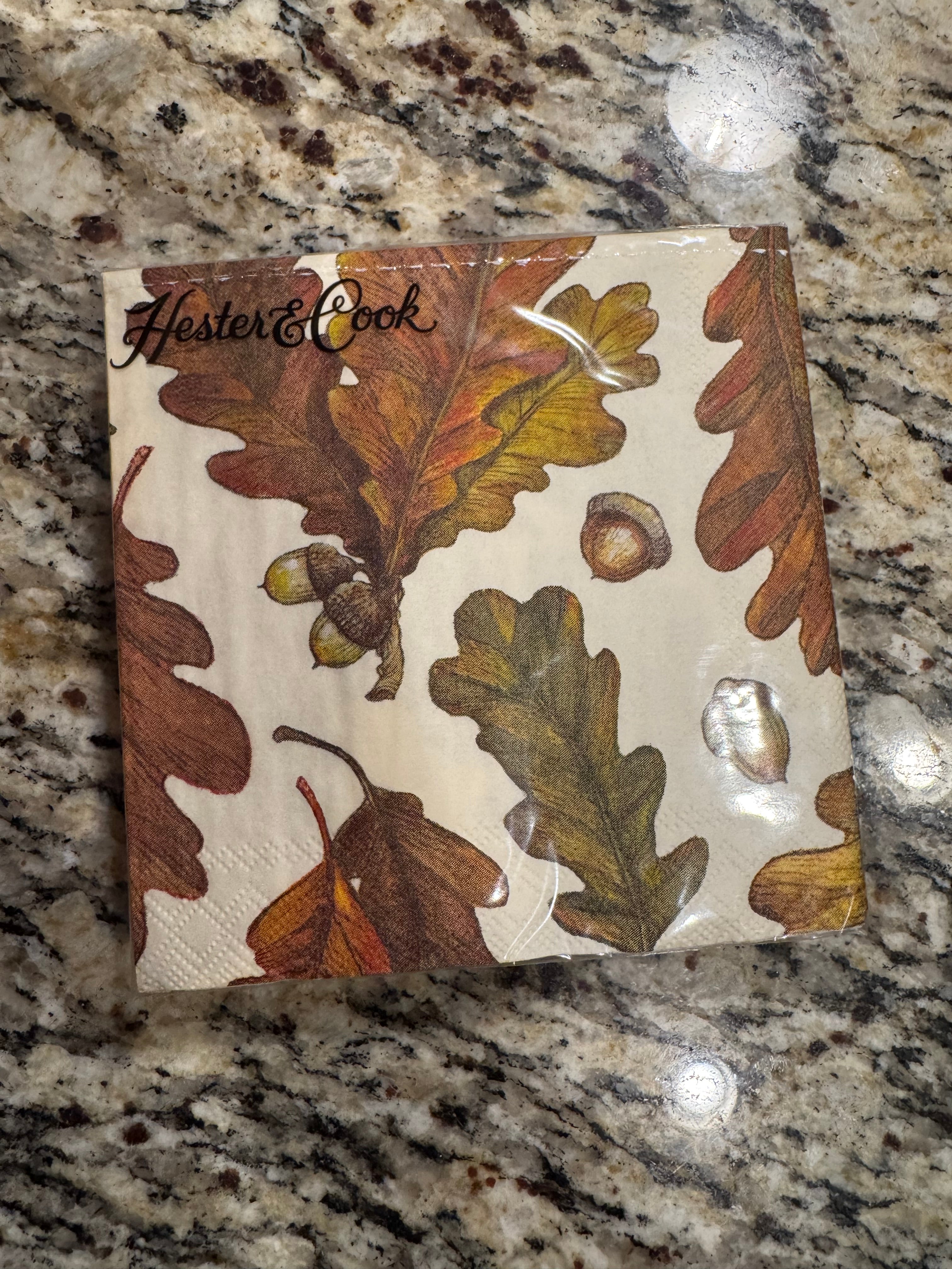 Autumn Leaves Cocktail Napkin-Pack of 20 Count Napkin