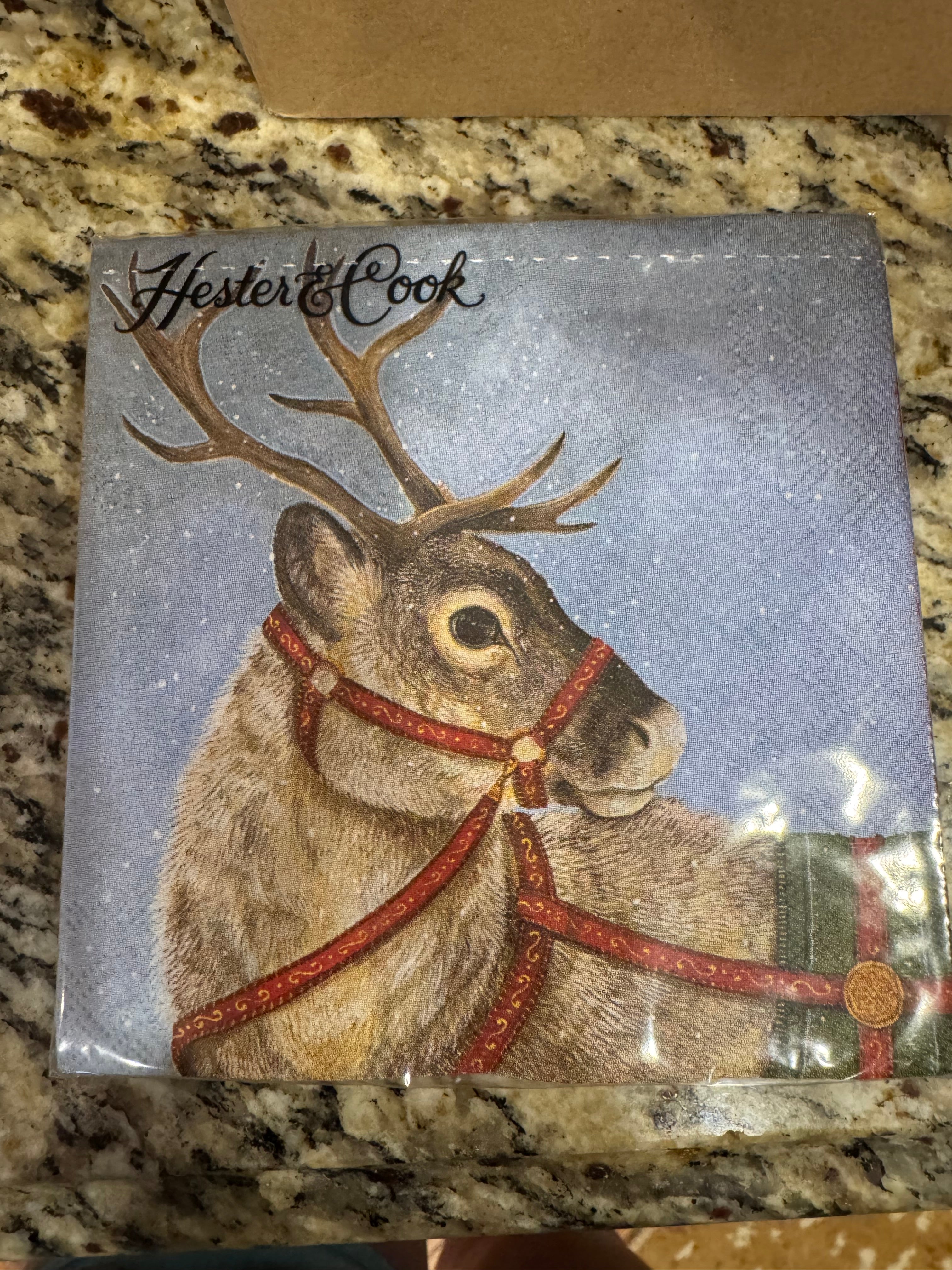 Dashing Reindeer Cocktail Napkin pack of 20