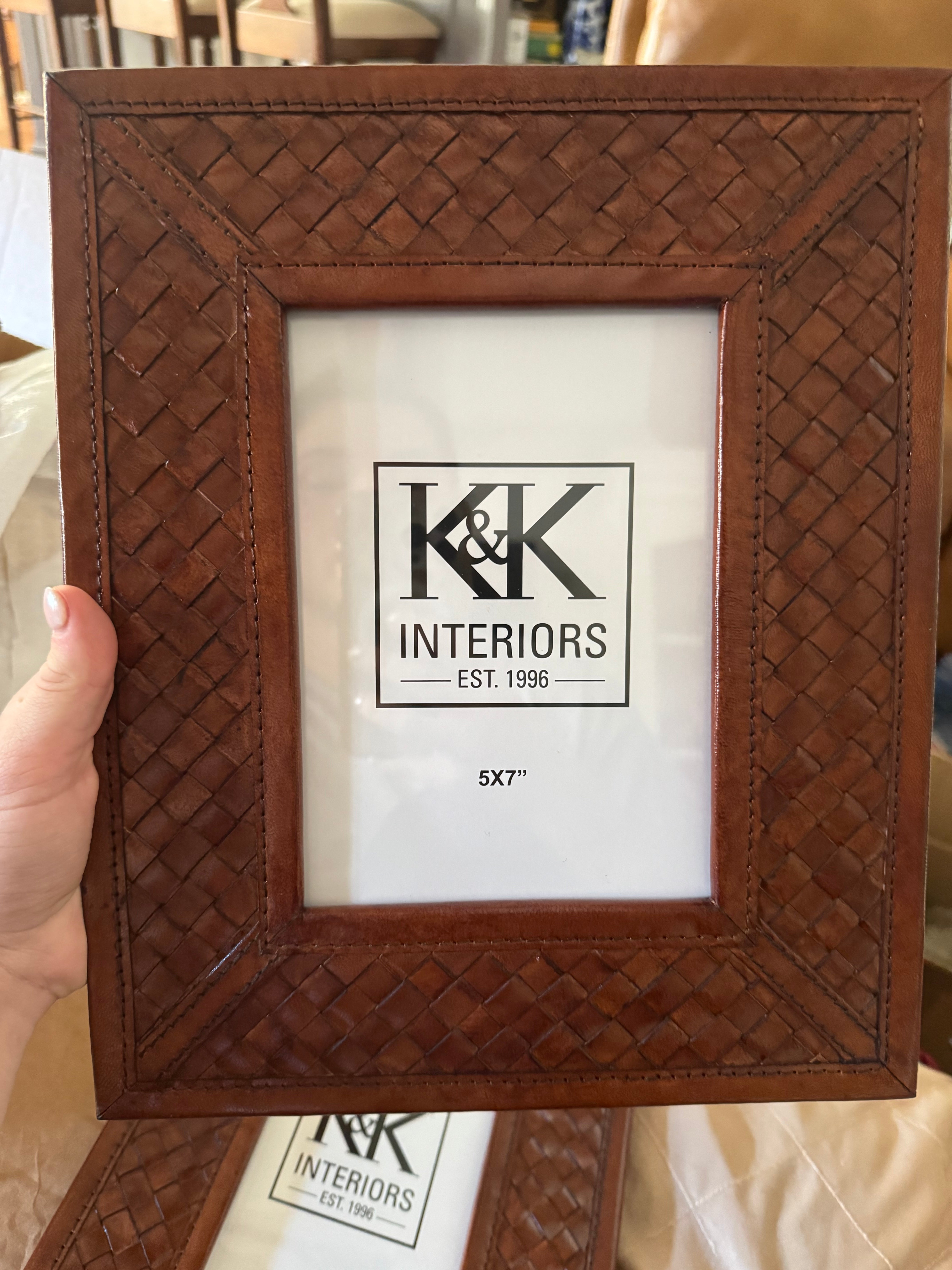 Woven Picture Frame 5X7