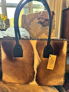 Juan Antonio Hair On Antelope with Hand tooled work