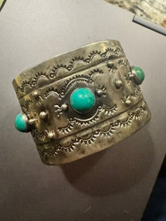 Barbosa Handmade Turquoise Cuff