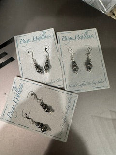 Paige Wallace two drop earrings