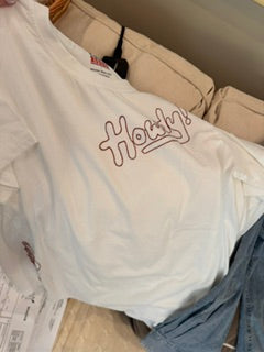 Varsity Rodeo White Howdy t-shirt