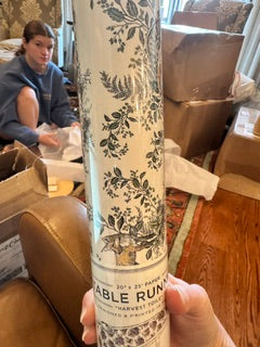 Harvest Toile Runner 20 X 25 Hester & Cook