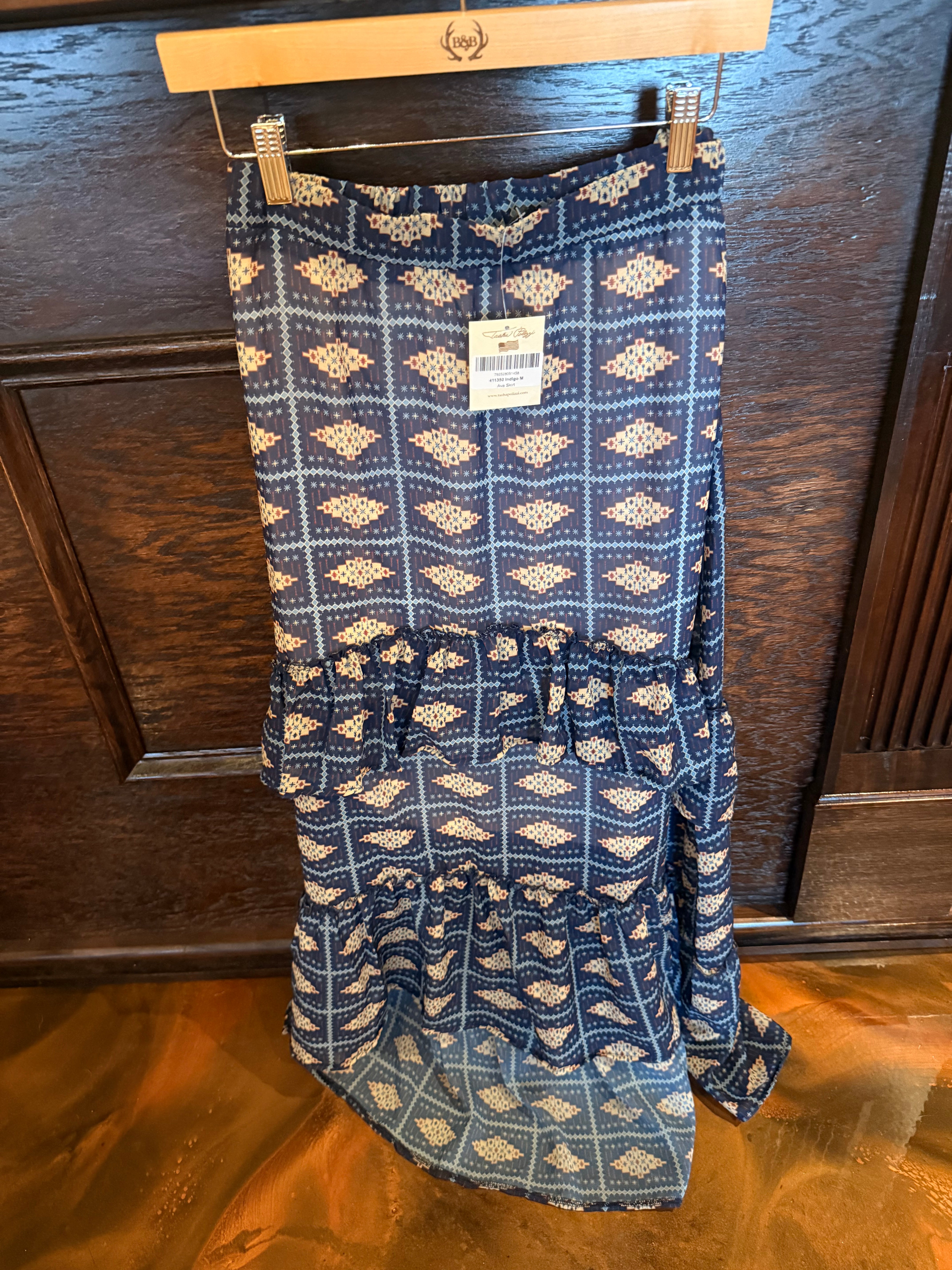 Indigo Ava Maxi Skirt (Paula Womack has one medium)