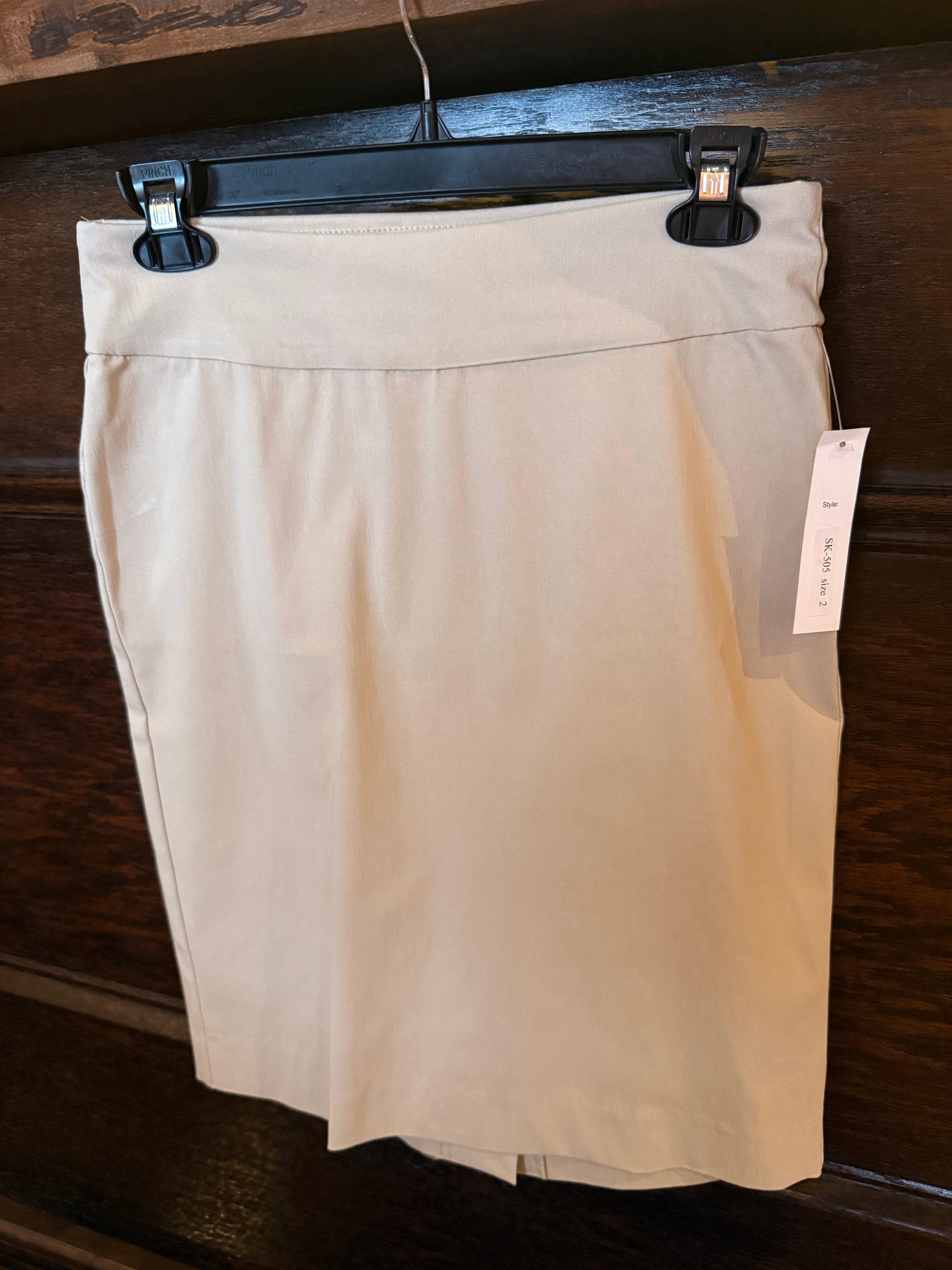Classic Straight Pencil Skirt