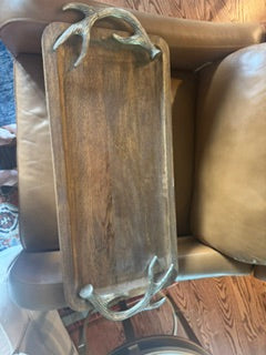 Antler Mango Wood Tray 26"X 12"