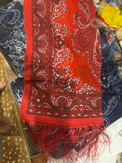 Tasha Polizzi Bandana Scarf Crimson