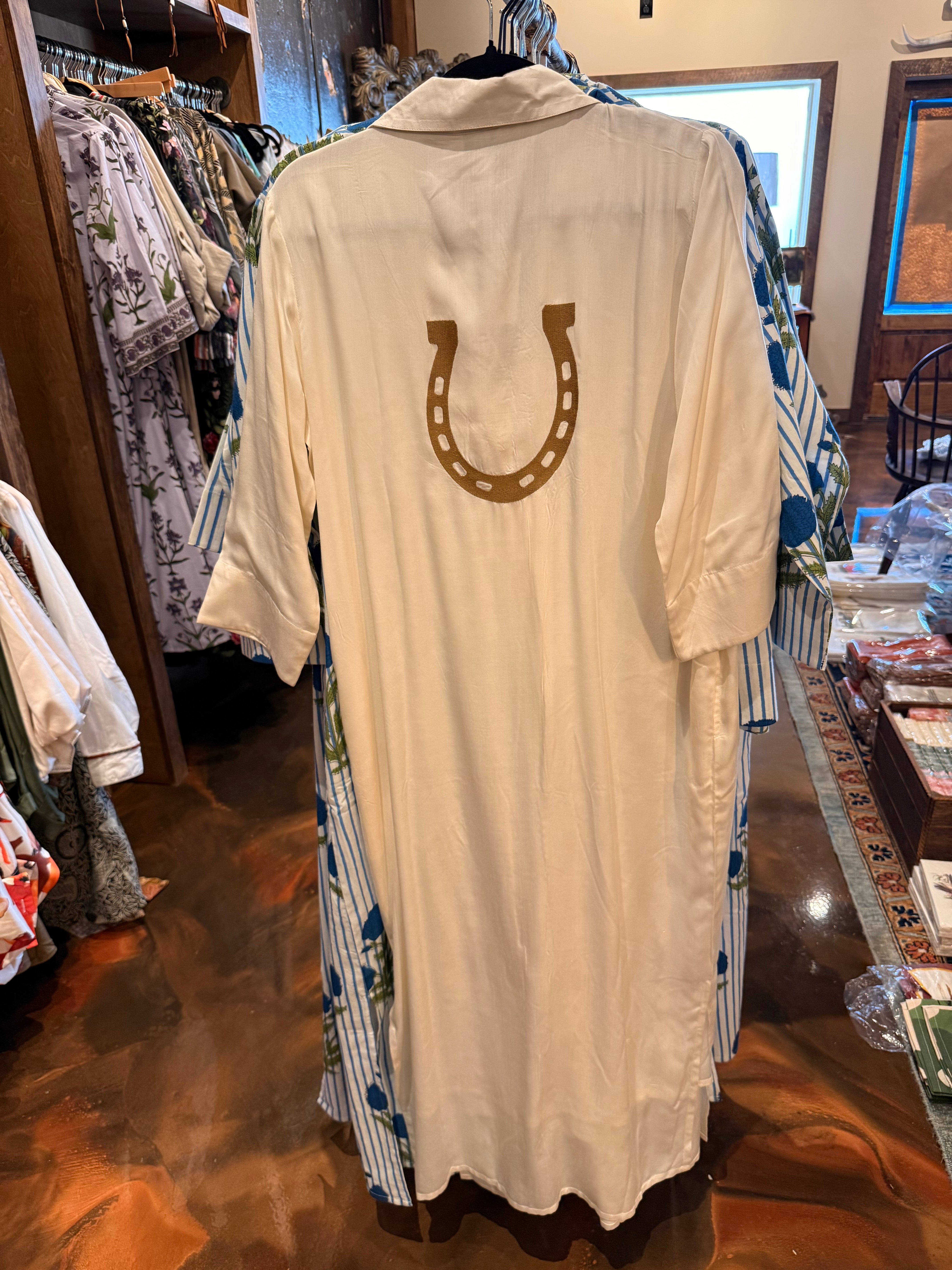 Ivory Horseshoe Jackie Dress
