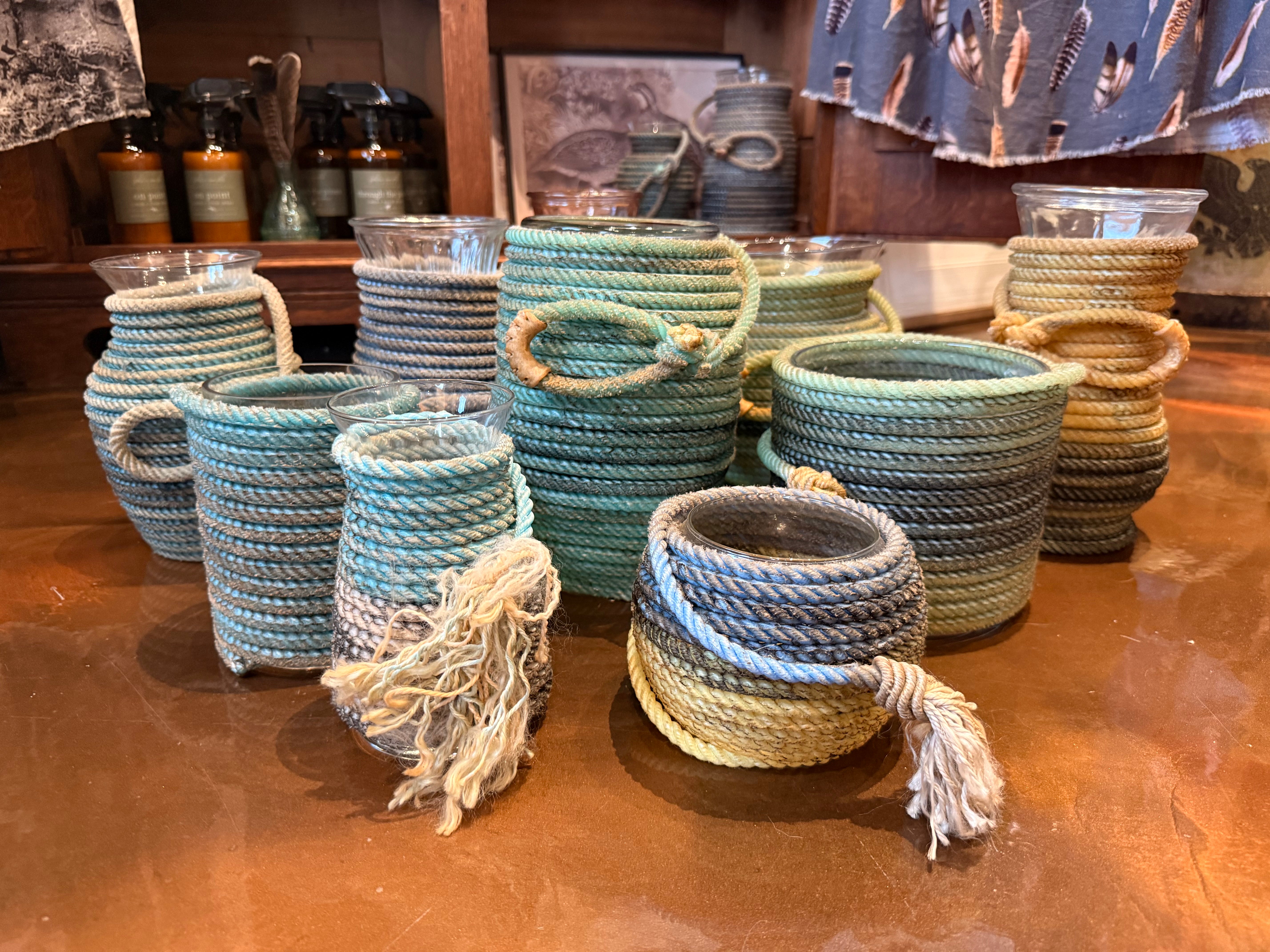Medium Rope Vases - Will Simmons