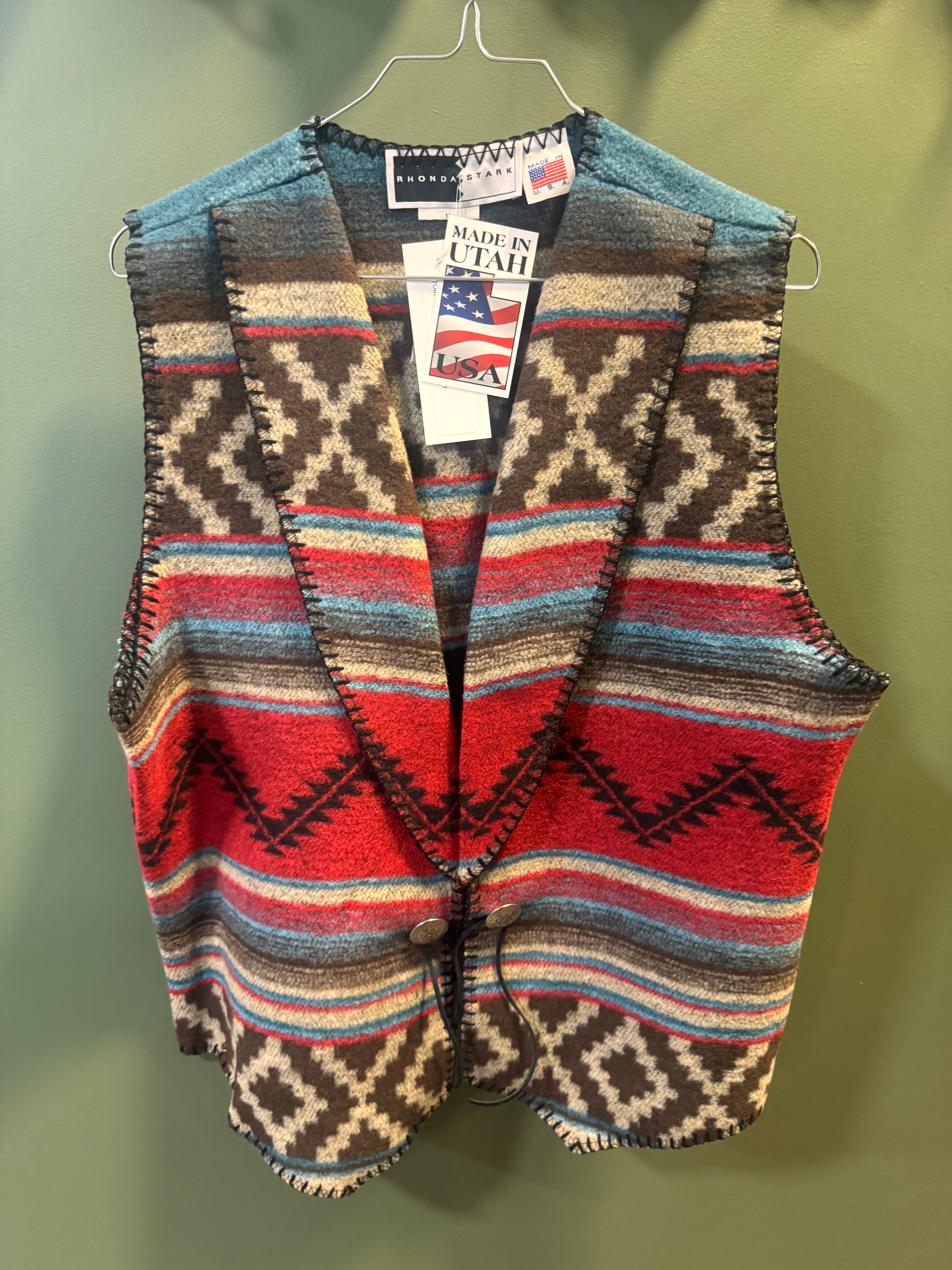 Custom Made Wool Vest