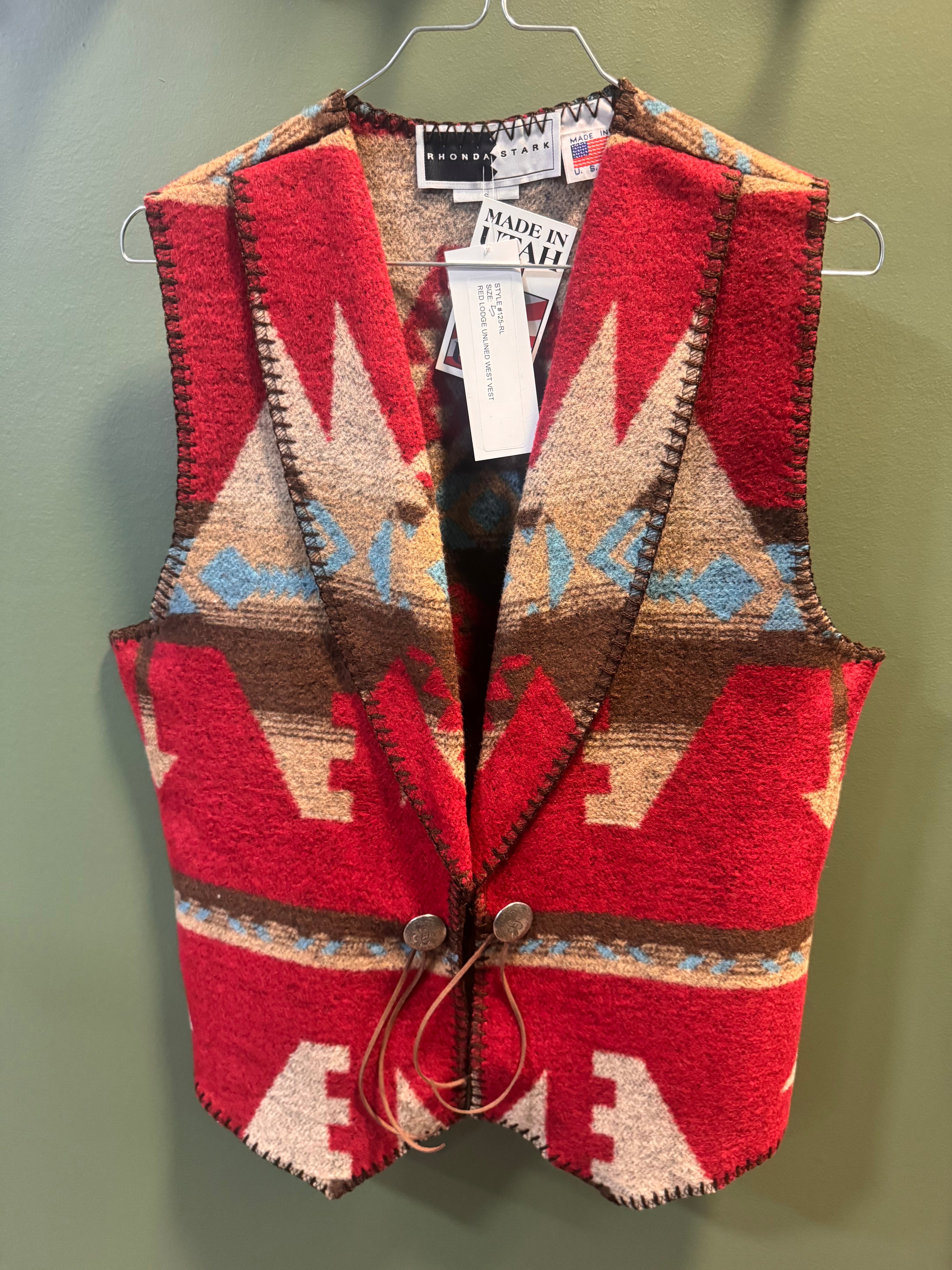 Custom Made Wool Vest