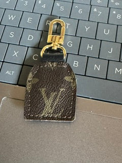 Le Charm Keychain LV Square Upcycled