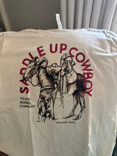 Saddle Up Cowboy Tshirt XOXO XL