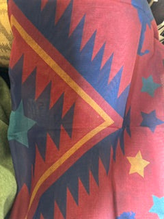 Matilde Burgendy Scarf Tasha Polizzi