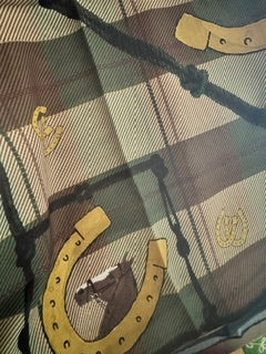 Tasha Polizzi  Green Horse Shoe Plaid