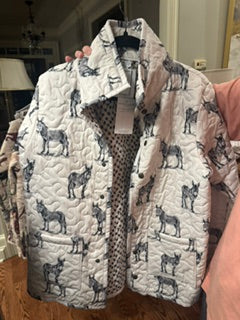 Ida Mae Donkey Linen Black Snap Jacket