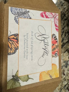 Butterflies - Playing Cards Hand painted