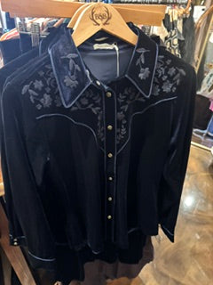 Tasha Polizzi Navy Lanie Shirt
