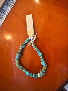 Paige Wallace turq bracelet assorted stones