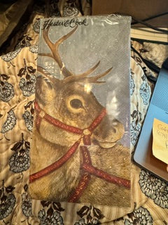 Dashing Reindeer Dinner Napkin pack of 16ct