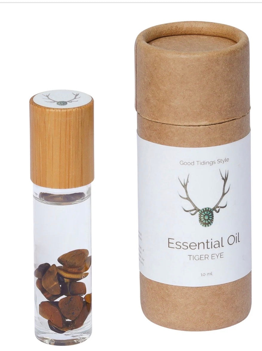 Rollerball Tiger Eye Essential Oils Good Tidings Style