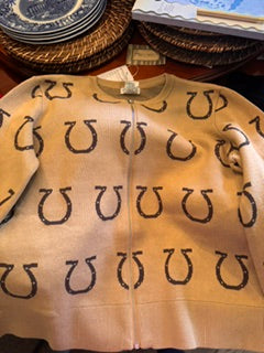 Tabitha Camel Horseshoe Sweater TP