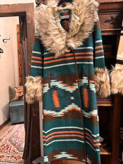 Clive Coat Teal