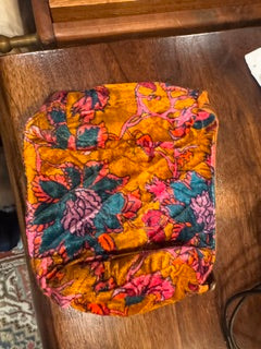 Gold Velvet Pouch