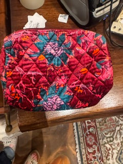 Cranberry Pouch Bag