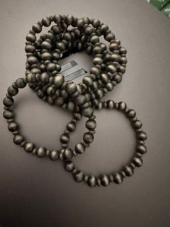 Patina navajo bracelet medium bead width