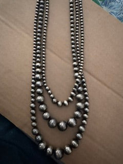 Three Strand of Navajo Pearls