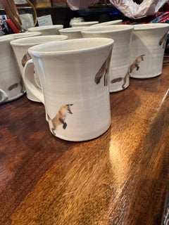Jumping Fox Coffee Mug