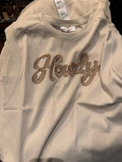 Howdy Graphic Tank Top