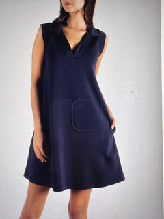 P.Cill Navy Butter Modal Tennis Dress