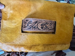 Hide & Fringe Hand Bag