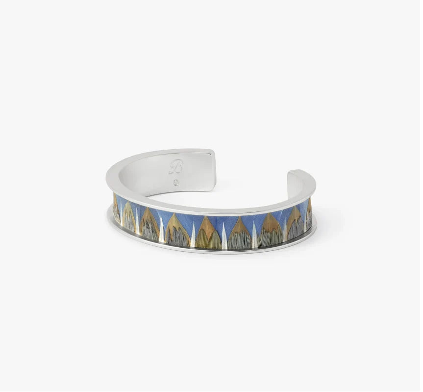 Brianna Patridge, Pheasant, Rooster & Turkey Silver Cuff