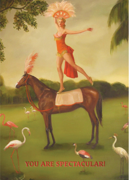 Spectacular Horse Card