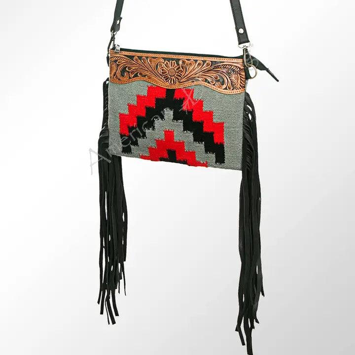 UGA Colors Crossbody Genuine Western Leather Women Bag June