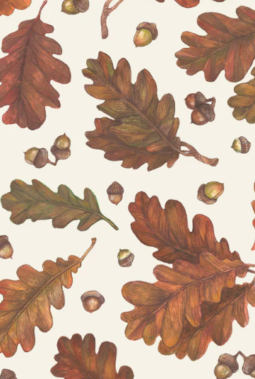 Autumn Leaves Guest Napkin-Pack of 16