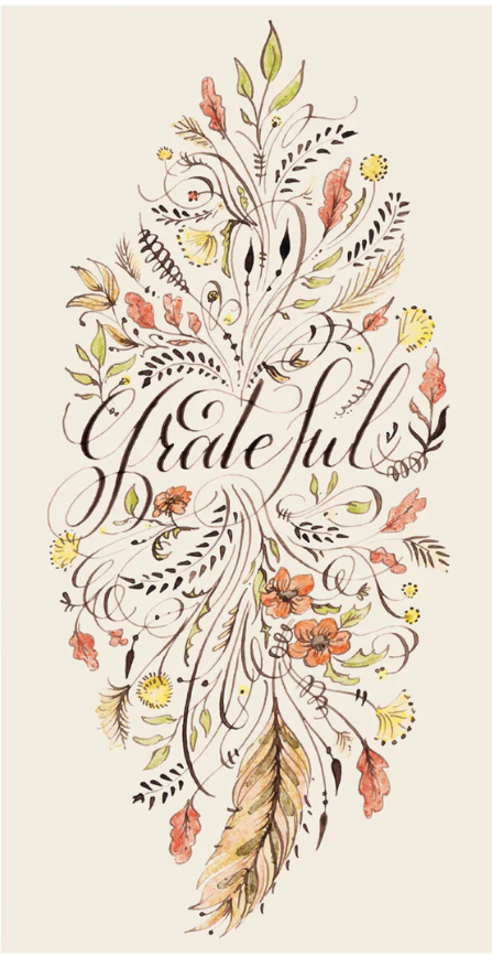 Grateful Guest Napkin-Pack of 16