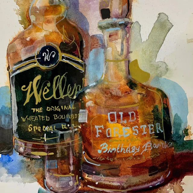 Weller & Old Forester  11x14